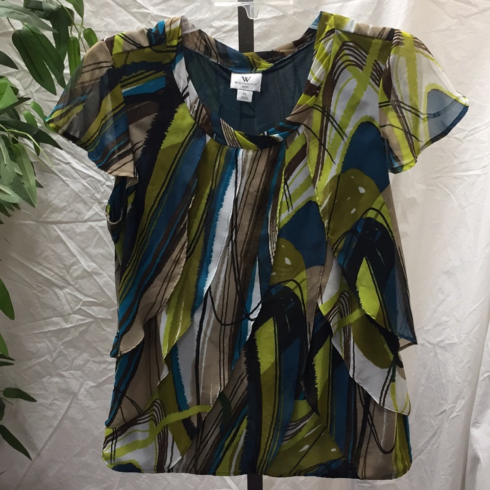 Worthingtom Petite Multicolored Top